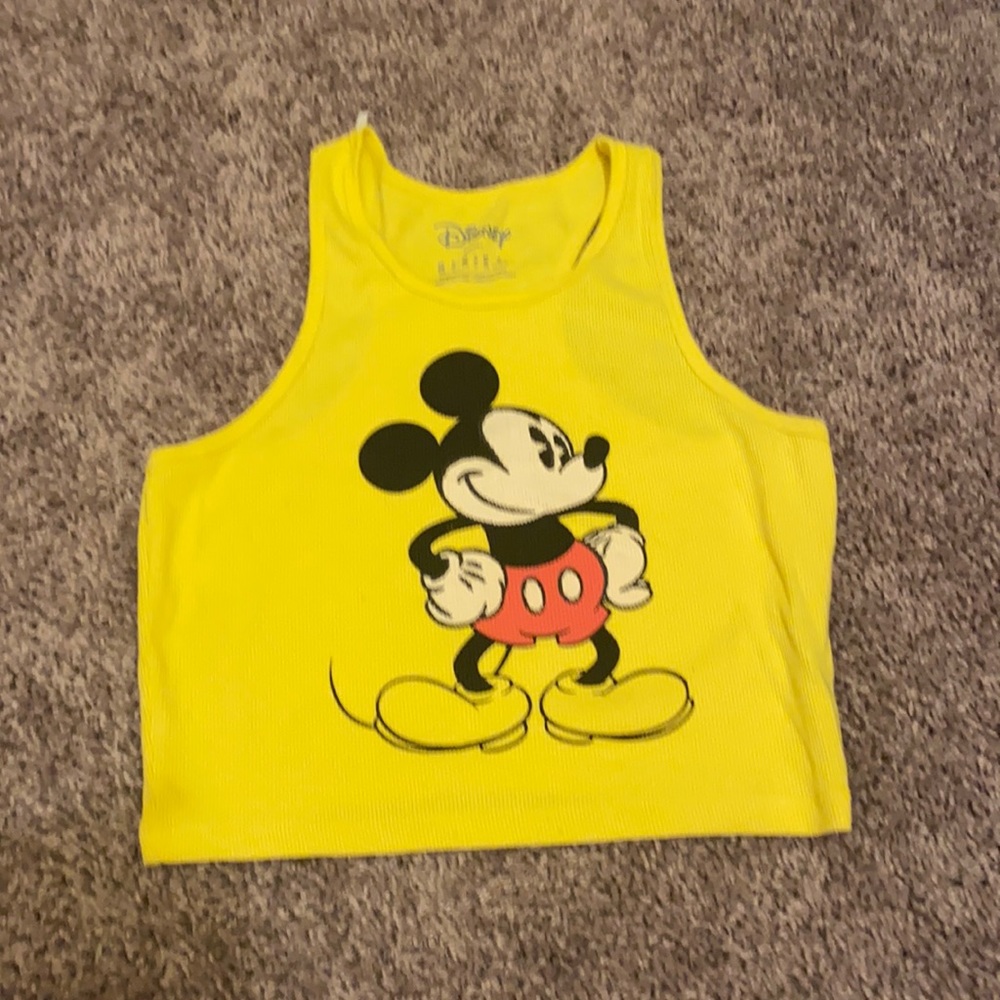 Disney crop top tank
